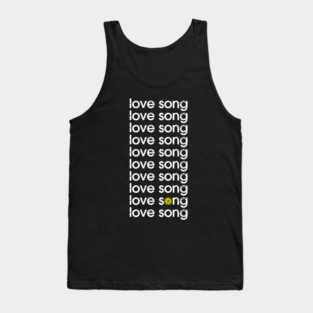 The Stone Roses Ten Storey Indie Stacked Love Song Manchester Integrated Lemon Tank Top