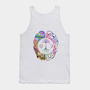 Tree of Life and brain Tank Top