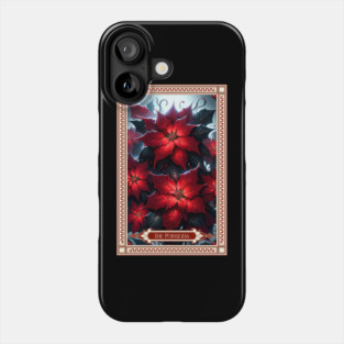The Poinsettia Tarot Card Phone Case
