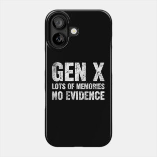 Gen-X Phone Case