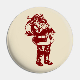 Vintage Santa Pin