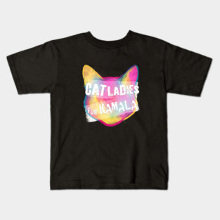 Cat Ladies for Kamala Kids T-Shirt