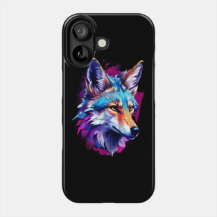 Vibrant Jackal Wild Dog Phone Case