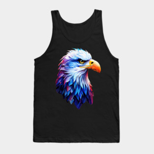 Portrait of a Bald Eagle Tank Top