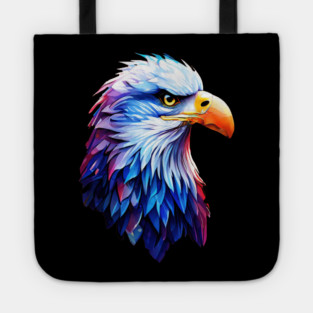 Portrait of a Bald Eagle Tote