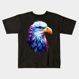 Portrait of a Bald Eagle Kids T-Shirt