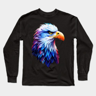 Portrait of a Bald Eagle Long Sleeve T-Shirt