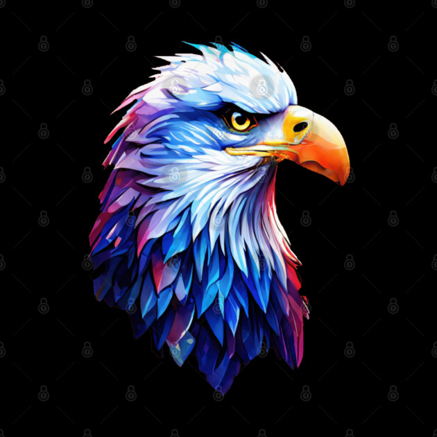 Portrait of a Bald Eagle by BirdsnStuff