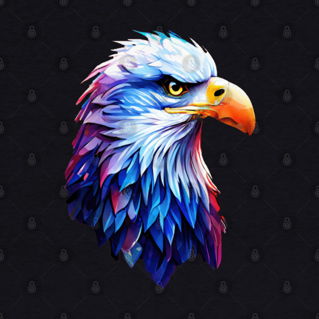 Portrait of a Bald Eagle by BirdsnStuff