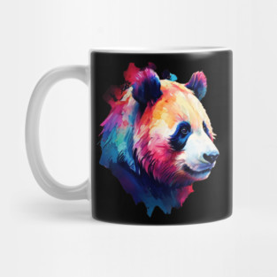 Painted Panda Bear Mug