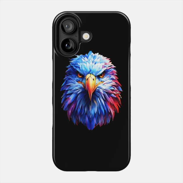 Portrait of a Bald Eagle Phone Case by BirdsnStuff