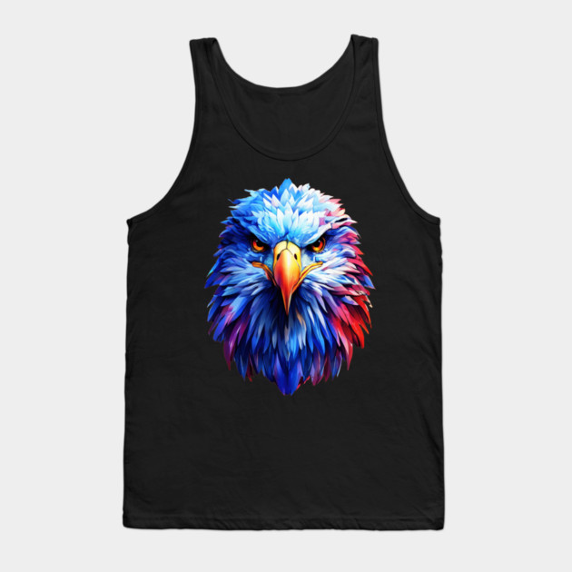 Portrait of a Bald Eagle Tank Top by BirdsnStuff