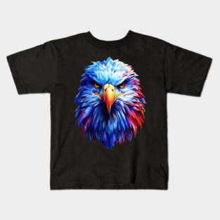 Portrait of a Bald Eagle Kids T-Shirt