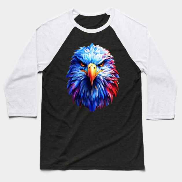 Portrait of a Bald Eagle Baseball T-Shirt by BirdsnStuff