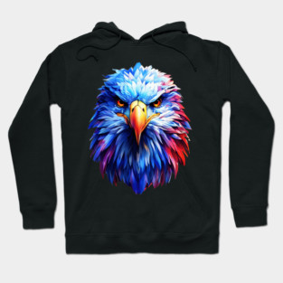 Portrait of a Bald Eagle Hoodie