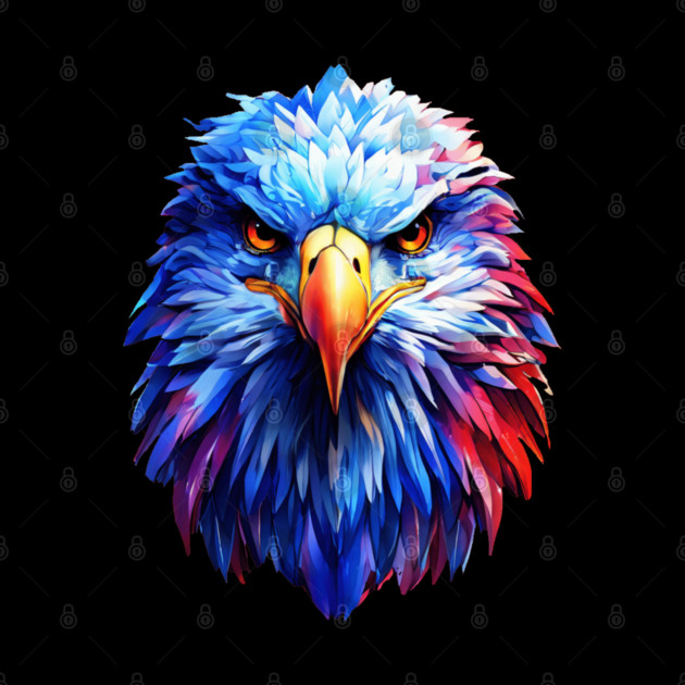 Portrait of a Bald Eagle by BirdsnStuff