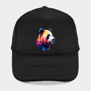 Painted Panda Bear Hat