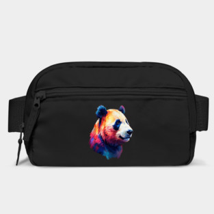 Painted Panda Bear Bag