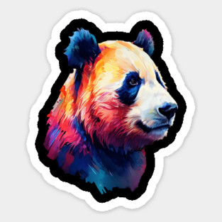 Painted Panda Bear Magnet