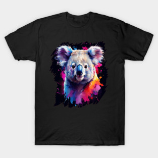 Cute Painted Kaola Bear T-Shirt