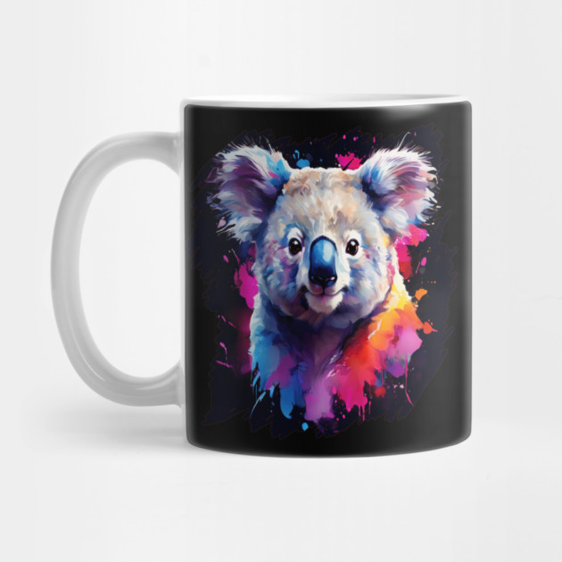 Cute Painted Kaola Bear by BirdsnStuff