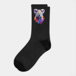 Cute Painted Kaola Bear Socks