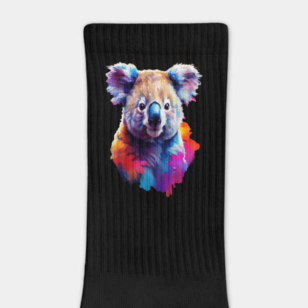 Cute Painted Kaola Bear by BirdsnStuff