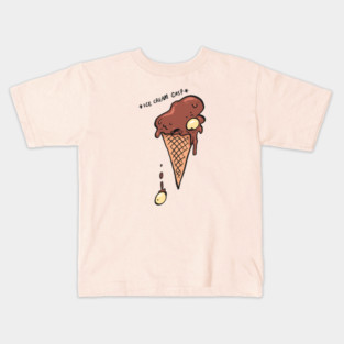 Ice cream gasp Kids T-Shirt