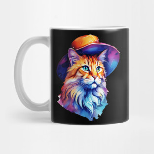 Cat in a hat Mug