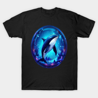 Cute Killer Whale In a Bubble T-Shirt