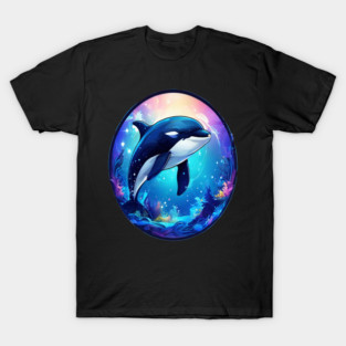 Cute Killer Whale In a Bubble T-Shirt