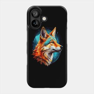 Vibrant Jackal Wild Dog Phone Case