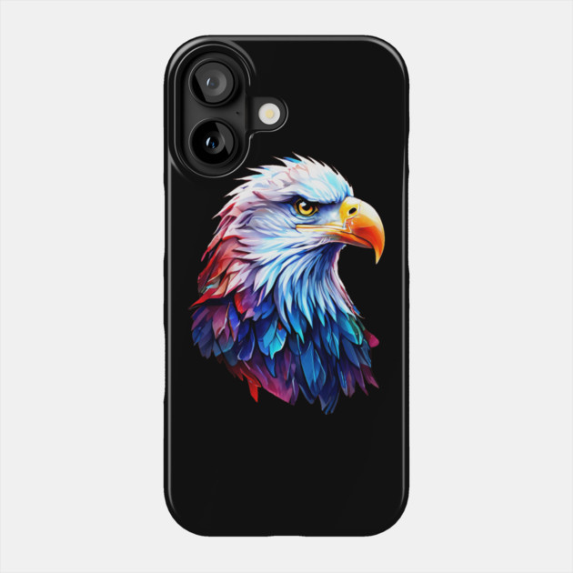 Portrait of a Bald Eagle Phone Case by BirdsnStuff