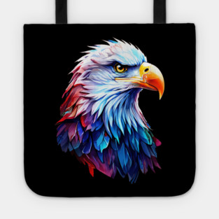 Portrait of a Bald Eagle Tote