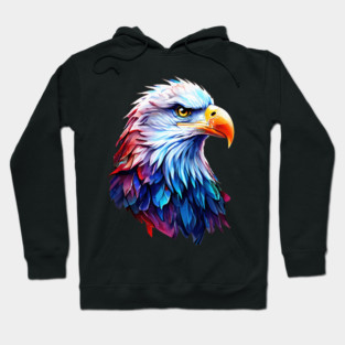 Portrait of a Bald Eagle Hoodie
