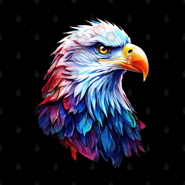 Portrait of a Bald Eagle by BirdsnStuff