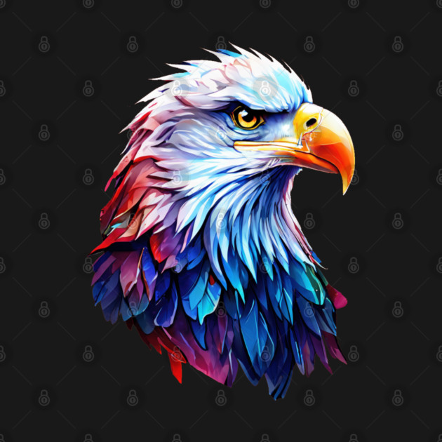 Portrait of a Bald Eagle by BirdsnStuff