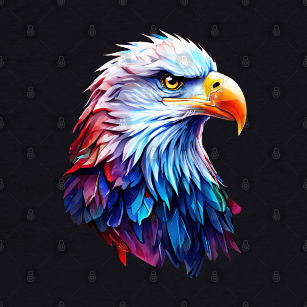 Portrait of a Bald Eagle by BirdsnStuff