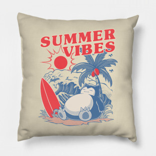 Summer vibes Pillow