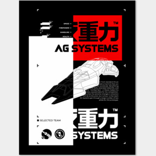 Wipeout FEISAR Posters and Art