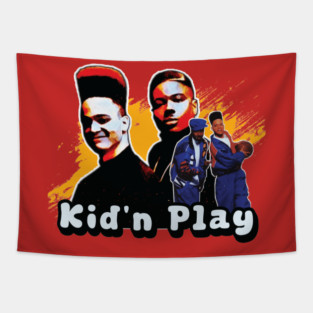 Kid 'n Play // 90s Hip Hop Style Tapestry