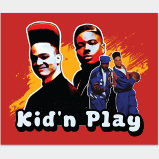 Kid 'n Play // 90s Hip Hop Style Posters and Art