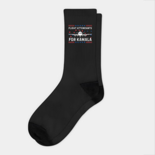 Flight Attendants For Kamala Socks