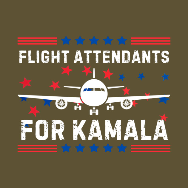 Flight Attendants For Kamala by The WYLD Tribe