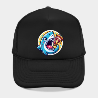 Funny Shark with Pizza, Pizza Lover Hat