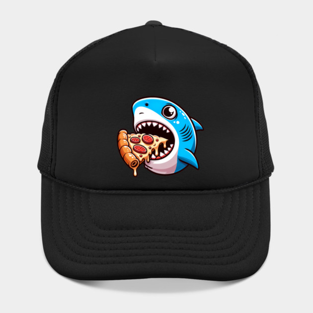 Funny Shark with Pizza, Pizza Lover by logiamerch