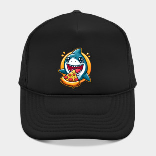 Funny Shark with Pizza, Pizza Lover Hat