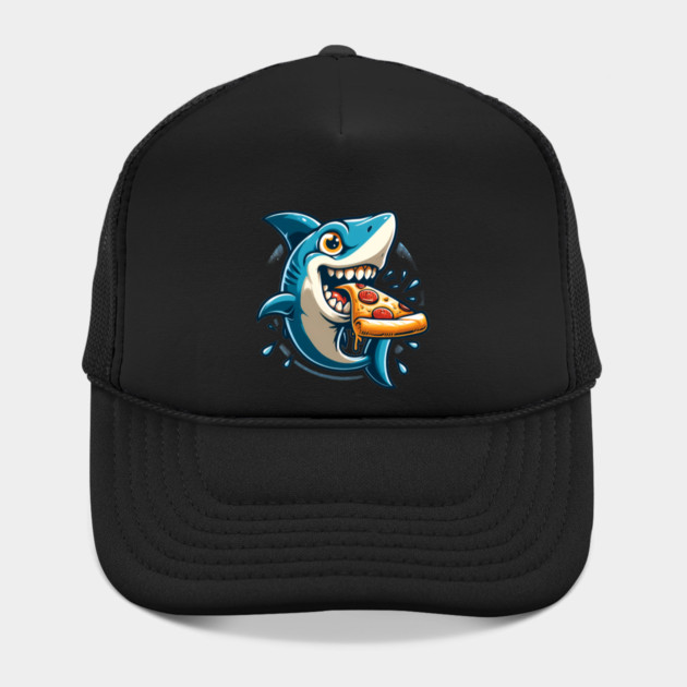 Funny Shark with Pizza, Pizza Lover by logiamerch