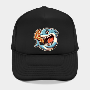 Funny Shark with Pizza, Pizza Lover Hat