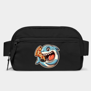 Funny Shark with Pizza, Pizza Lover Bag